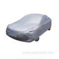 car full cover umbrella silver reflective strip